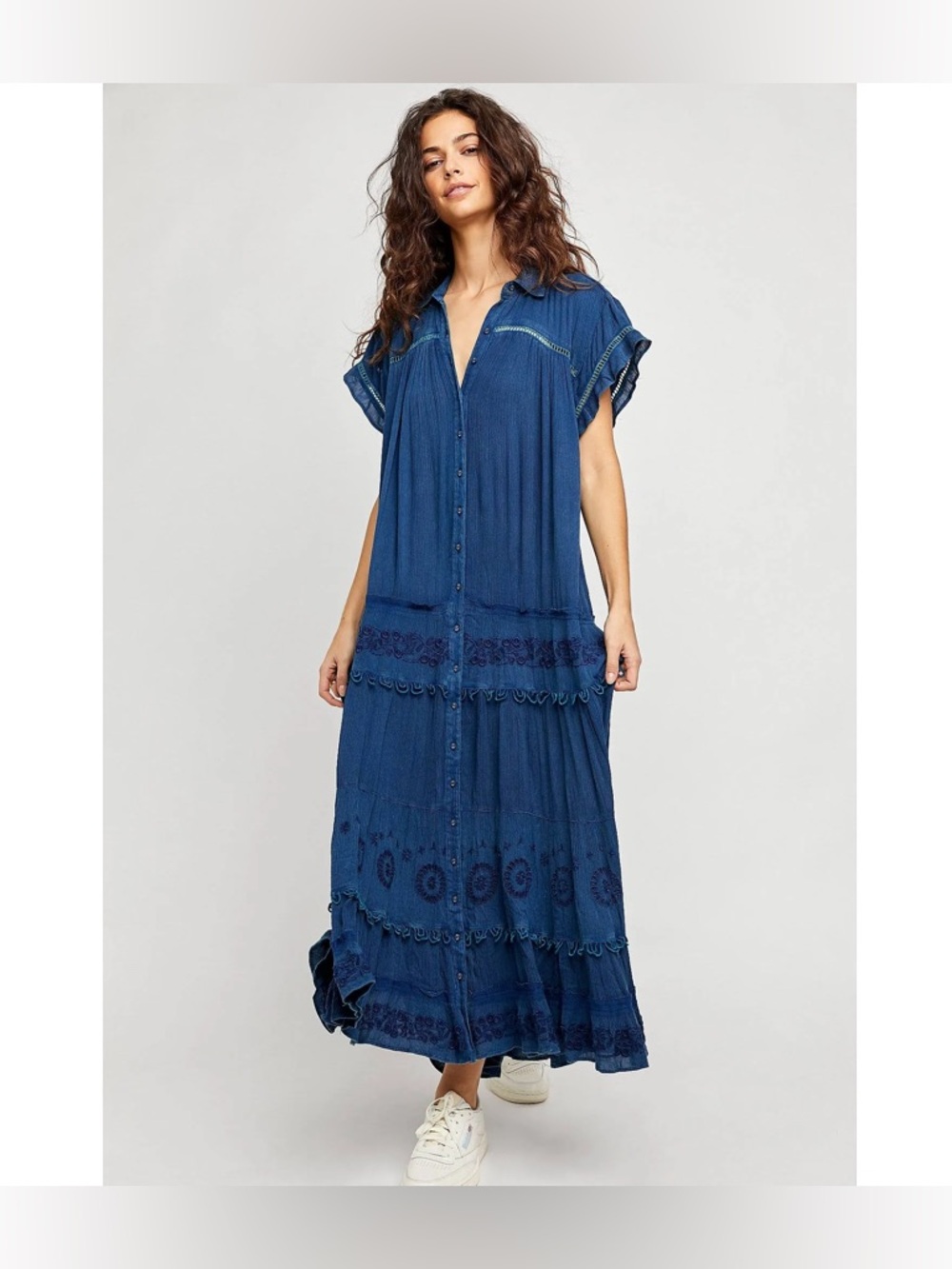 Free People Pretty Cozy Maxi Dress - Picture 2 of 12